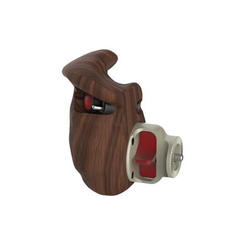  Adorama Vocas Wooden Handgrip with Double LANC Switch (Right Hand) 0390-0116