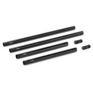 Adorama SmallRig 15mm with M12 Thread Black Aluminum Alloy Rods Combination, 6-Pack 1659