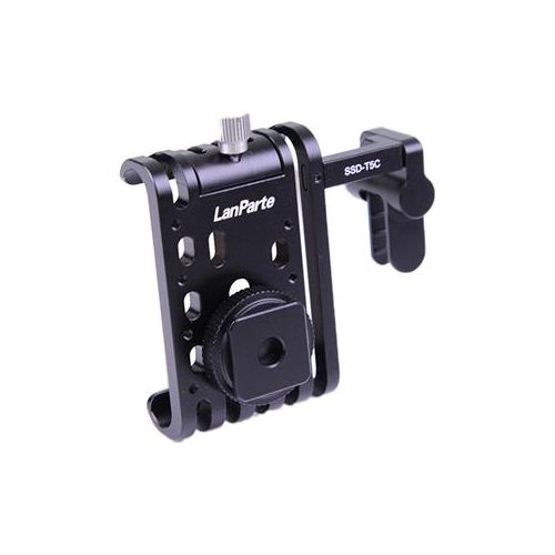  Adorama Lanparte Clamp with Cold Shoe Mount for Samsung T5 SSD SSD-T5C