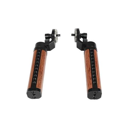  CAMVATE ARRI-Style Rosette Wooden Handle Grip, 2-Pack C1961 - Adorama