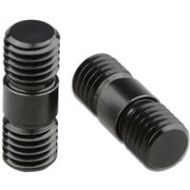 Adorama CAMVATE M12 Thread Rod Extension Connector for 15mm Rail System, Black, 2-Pack C1622