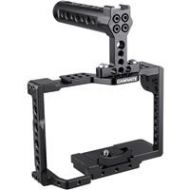 Adorama CAMVATE Camera Cage with Quick Release Baseplate and Top Handle C1997