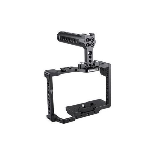  Adorama CAMVATE Camera Cage with Quick Release Baseplate and Top Handle C1997