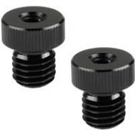 Adorama CAMVATE 1/4-20 Female to M12 Male Rod Cap for 15mm Rail Support System, 2-Pack C1964