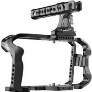 Adorama 8Sinn Full Cage & Top Handle Pro for BMPCC 4K & 6K with HDMI & USB-C Cable Clamp 8-BMPCC4K C+THP