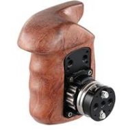Adorama SmallRig Right Side Wooden Grip with Arri Rosette Bolt-On Mount for Camera Cage 2083