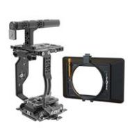 Adorama Bright Tangerine Canon C200 Left Field Cage & Misfit Atom 4x5.65/4x4 Matte Box PROMO.0028