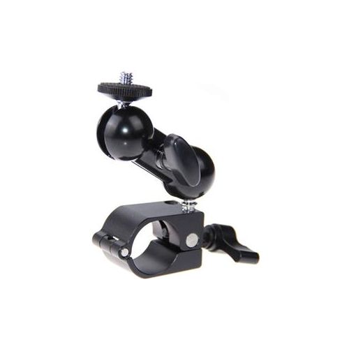  Adorama CAMVATE Monitor Mount with Ball Head and 25mm Rod Clamp, Black Knob C1168