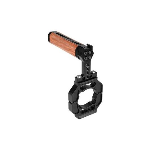  Adorama CAMVATE Extension Ring Mounting Clamp with Wooden Handgrip C2102