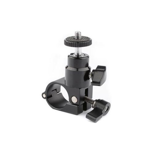  Adorama CAMVATE 25mm Rod Clamp with Ball Head Monitor Mount, Black Knob C1165