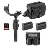 Adorama DJI Ronin-SC Gimbal Stabilizer W/2 GX LP-E6N Battery, Dual Charger & Acc. Bundle DJI RONIN-SC F