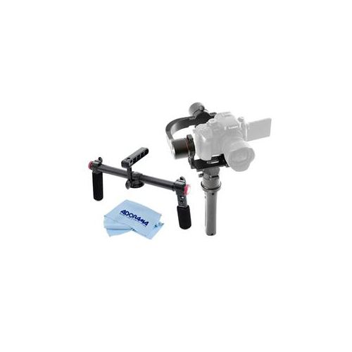  Adorama Pilotfly H2 3-Axis Handheld Gimbal Stabilizer W/Pilotfly 2-Hand Holder f/Gimbal PFH2 A