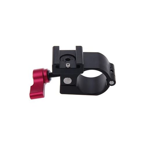  Adorama CAMVATE 25mm Rod Clamp with Shoe Mount for DJI Ronin-M, Freefly MoVI, Red Knob C1167