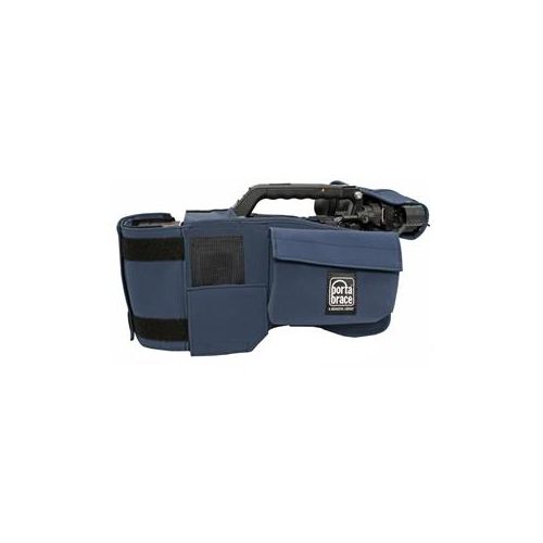  Adorama Porta Brace Shoulder Case for Panasonic AG-HPX3100 & 3700 Camocorder, Blue SC-HPX3100