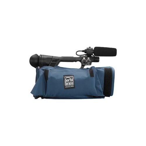  Adorama Porta Brace Camera BodyArmor for Panasonic AG-AC130, Blue CBA-AC130