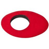 Adorama Cineroid Soft Eye Cup Cover for EFV Viewfinder and 3 LCD Loupe, Red ECR