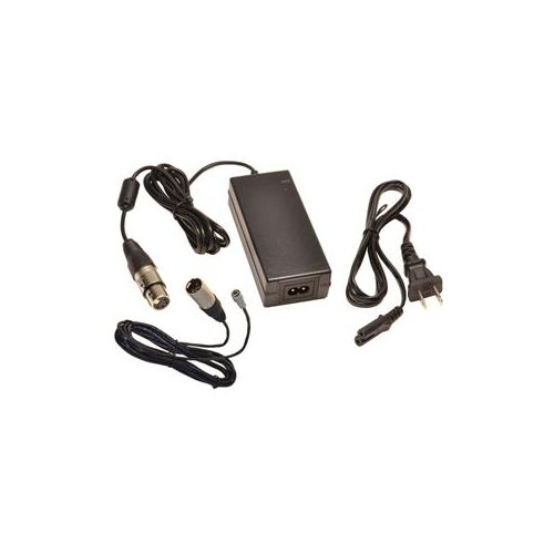  Adorama Bescor PSA124 AC Power Supply with Female 4-Pin XLR Blackmagic Pocket 4K Cord PSA124BM