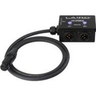 Adorama Laird 24 VDC Dual Input 3-Pin XLR Hot Swap Power Box with 2 Cable LDC-HS24XLR