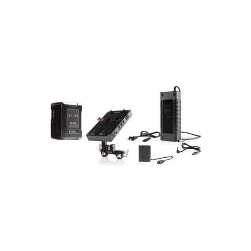  Adorama Shape 98WH V-Mount Battery Kit with D-Box Camera Power & Charger KBA73