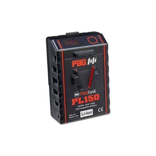  Adorama Pag PAGlink PL150T 150Wh V-Mount Li-Ion Time Battery, 14.8V, 8Ah 9309