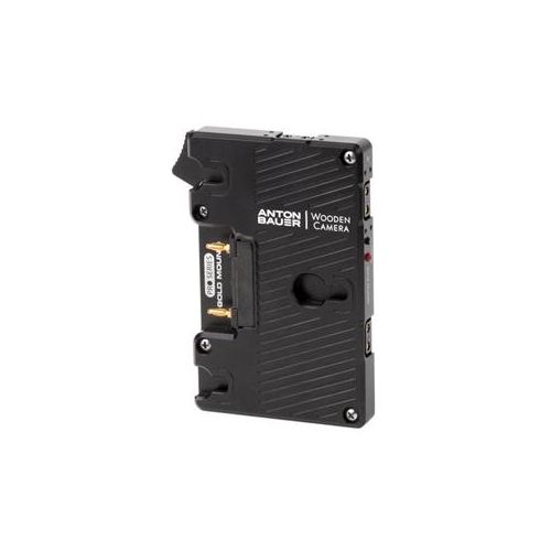  Adorama Wooden Camera Pro Gold Mount Battery Plate with 3x D-Tap 257900