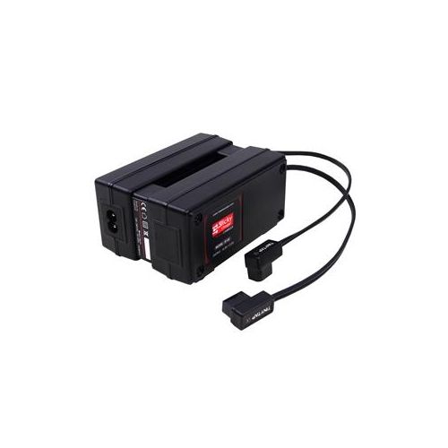  Adorama Hawk Woods ST-2C 2-Channel 2A Charger, Tiny-Tap Plug, ST-38/ST-75 Sticky Battery ST-2C