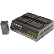 Adorama Dolgin Engineering 4-position Simultaneous Battery Charger, Diagnostics Display TC-400-JVC-650