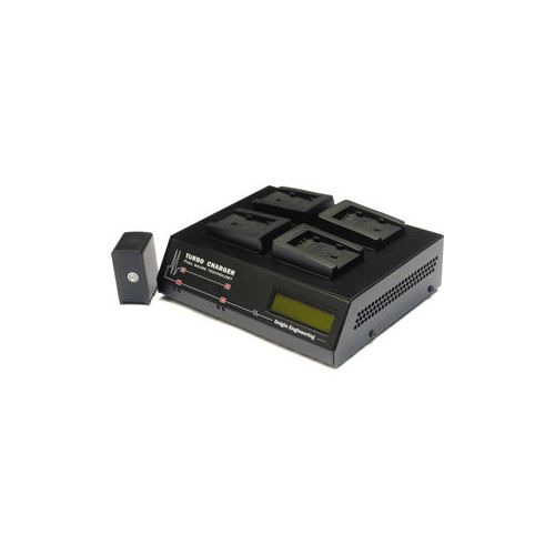  Adorama Dolgin Engineering TC400 Four Position Charger for Canon BP-827 Batteries TC400-CAN-BP-827