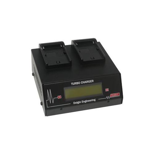  Adorama Dolgin Engineering TC200-i 2-Position Charger with Display for NP-FM500H Battery TC200-SON-FM500H-I