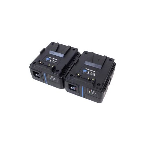  Adorama Hawk Woods VL-MX2 Mini V-Lok 3A Dual Channel Fast Charger VL-MX2