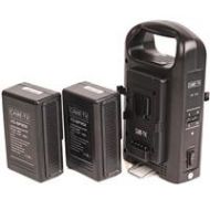 Adorama Came-TV CM-2KS V-Mount Battery Charger with Two 95W Batteries 2KS-95W