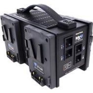 Adorama Hawk Woods VL-MX4 4-Channel V-Lok Charger for V-Mount and MINI-VL Batteries VL-MX4