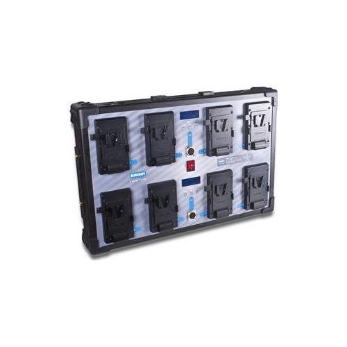  Adorama BlueShape 8 Channel Fully Simultaneous Wall-Mount Charger & Monitoring Utility BLS-CVS8XW