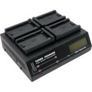 Adorama Dolgin Engineering TC400 Four-Position Charger for Sony L-Series Batteries TC400-SON-U