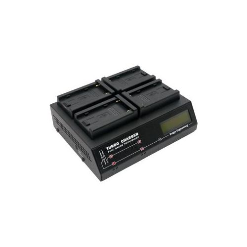  Adorama Dolgin Engineering TC400 Four-Position Charger for Sony L-Series Batteries TC400-SON-U