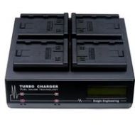 Adorama Dolgin Engineering TC400-CAN-A60 4 Position Simultaneous Battery Charger w/ TDM TC400-CAN-A60-TDM