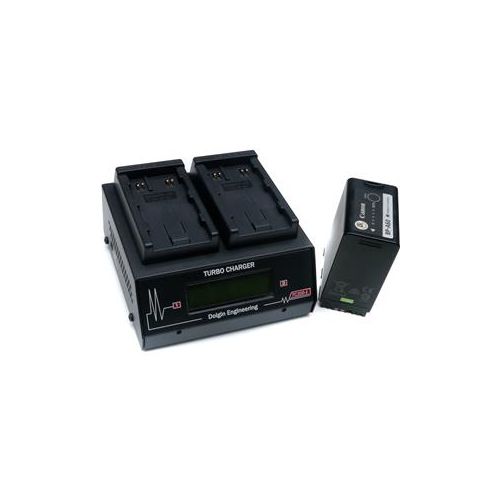  Adorama Dolgin Engineering TC200-i-TDM Two-Position Simultaneous Battery Charger TC200-CAN-A60I-TDM