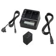 Adorama Sony Power Supply & Fast Dual Charger for XDCAM / NXCAM / MC Series Camcorders ACCV1BPA