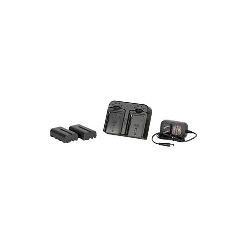  Adorama Ikan DV Camera Battery Kit, 2x Sony NP-F550 2000mah Lithium Batteries DV-DUAL-S550