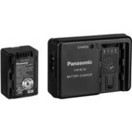 Adorama Panasonic VW-PWPK Power Pack: VBT-190 Camcorder Battery & BC-10 Battery Charger VW-PWPK