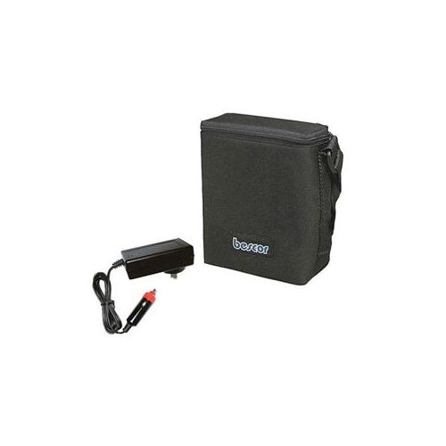  Adorama Bescor 14.4 Amp Shoulder Pack with Single Cigarette Output, with ATM Charger BES015ATM