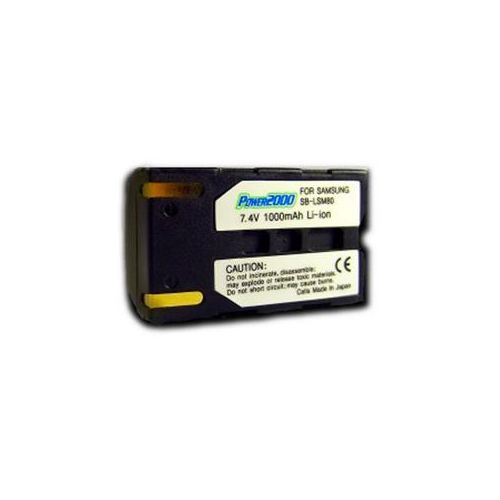  Adorama Power2000 SAM-L80 Replacement Li-Ion Camcorder Battery ACD-720
