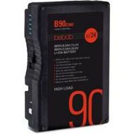 Adorama bebob B90CINE B-Mount High Rechargeable Load Li-Ion Battery, 14.4V/28.8V/86Wh B90CINE