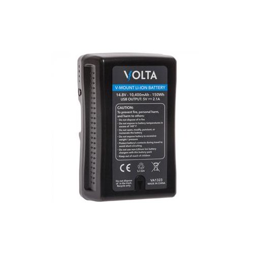  Adorama Volta 150Wh 14.8V V-Mount Li-Ion Battery with USB and D-Tap Ports VA1323