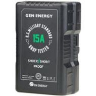 Adorama GEN Energy G-B100 14.4V 195Wh V-Mount Li-Ion Battery, 15A Maximum Discharge Rate G-B100/195W15A