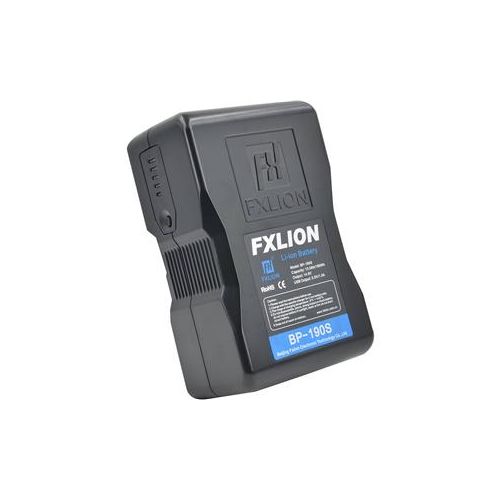  Adorama FX Lion Cool Black BP-190S V-Mount Lithium-Ion Battery, 14.8V, 13.0Ah, 190Wh 1004404