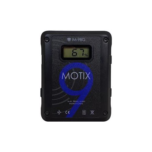  Adorama IDX MOTIX IM-98G 98Wh High-Load Gold Mount Li-ion Battery with 2x D-Tap & USB IM-98G