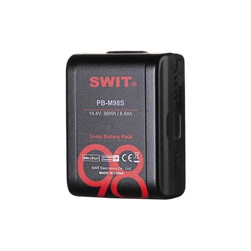  Adorama SWIT Electronics PB-M98S 98W Pocket V-Mount Battery with D-Tap and USB Output PB-M98S