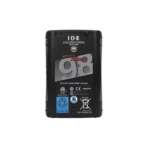  Adorama IDX DUO-C98 96Wh High-Load Battery, D-Tap Advanced, Standard D-Tap & USB Port DUO-C98