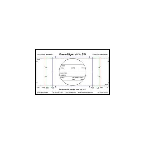  DSC Labs FrameAlign Senior CamAlign Chart SRW-FA - Adorama